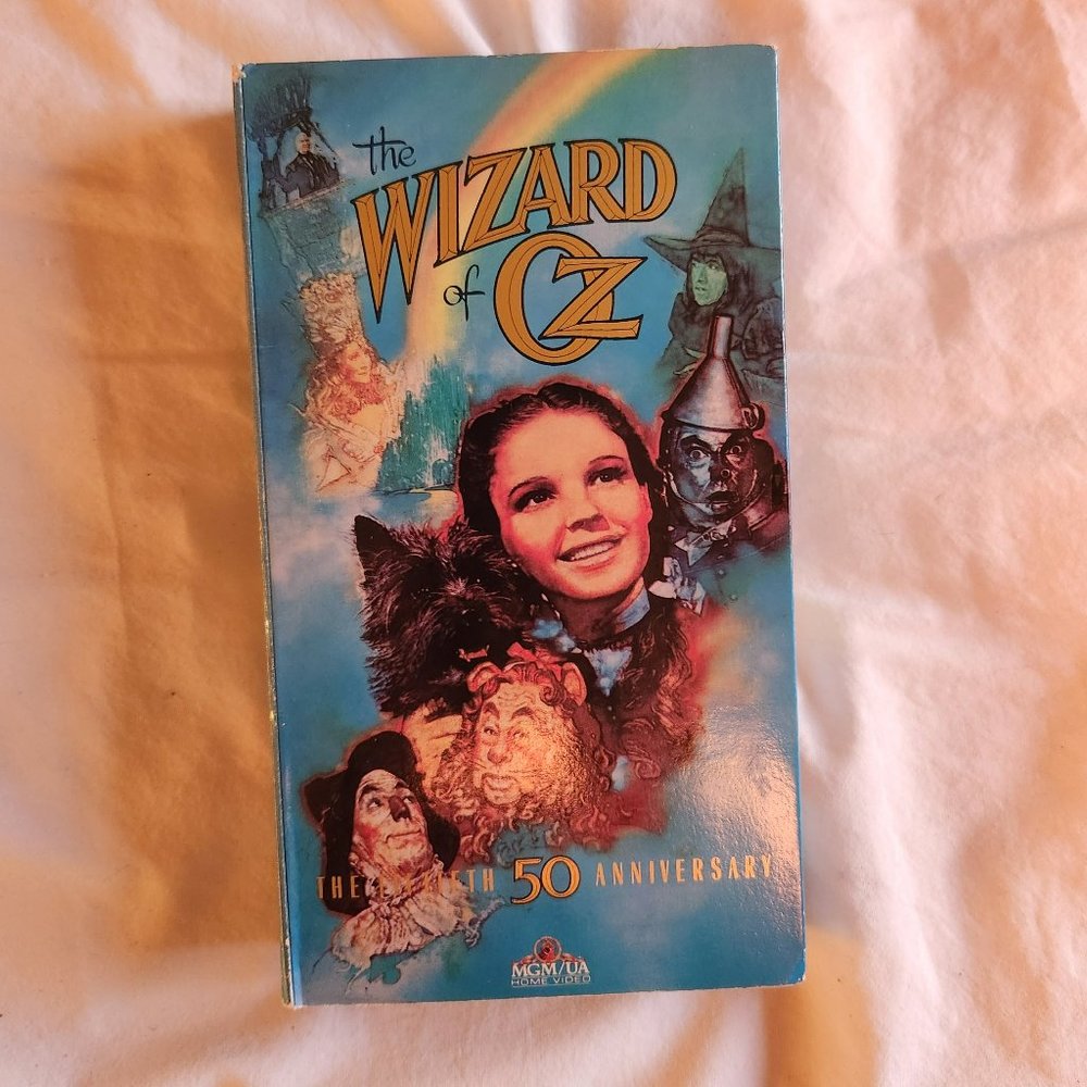 The Wizard of Oz (50th Anniversary Edition VHS And Book)